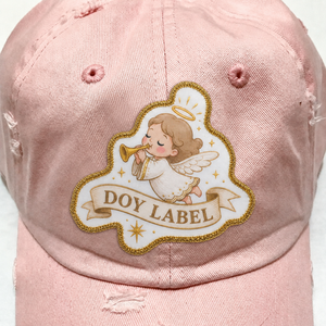 Patch Personalizzata con Logo Angelo, Bordo in Filo Metallico, Stampa Digitale a Sublimazione per <span class=keywords><strong>Abbigliamento</strong></span> Bambini - Product Image 4