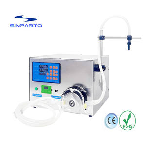 เครื่องบรรจุแบบกึ่งอัตโนมัติ SINPARTO ปั๊มไฟฟ้า 220V ตัวควบคุมการบรรจุของเหลว ความแม่นยำสูง - Product Image 3