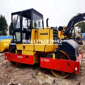 Rouleau compresseur Dynapac d'occasion 7 tonnes CC211 Mini rouleau compresseur compacteur vibrant d'occasion à vendre - Product Image 2