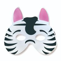 Masques de dessin animé pour animaux éducatifs EVA pour enfants Thème de ferme forestière amusant pour la fête et le jeu