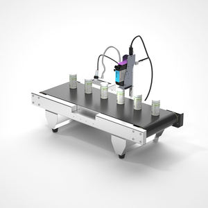 Máquina de impresión de fecha y código de lote transportador de velocidad ajustable automático en línea escritorio Tij codificador de inyección de tinta cartuchos de tinta - Product Image 5