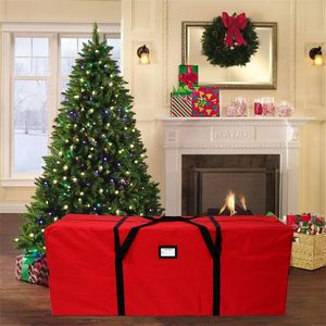 DFC3 Christmas <b>Tree</b> <b>Storage</b> <b>Bag</b> for <b>Trees</b>. Heavy-Duty 600D Oxford Material With Durable Reinforced Handles & Zipper - Product Image 2