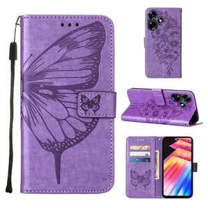 Funda de cuero con tapa de PU de mariposa grande para Infinix Zero 20-X6821/Note 30 5G-X6711/Note 12i 2023-G85 - Product Image 5