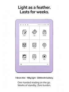 Lector de Libros Electrónicos RK3566 ER06 de 6 Pulgadas con Pantalla de Tinta Electrónica, Android 11, Soporte Multilingüe, PDF, <span class=keywords><strong>EPUB</strong></span>, TXT para Lectores Internacionales - Product Image 1