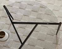 Table basse de style scandinave de luxe avec une qualité supérieure pour l'hôtellerie moderne