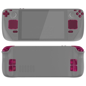 Botones Transparentes Personalizados EXtremeRate de Repuesto para Consola Steam Deck, Accesorios para Pantalla LCD - Product Image 1