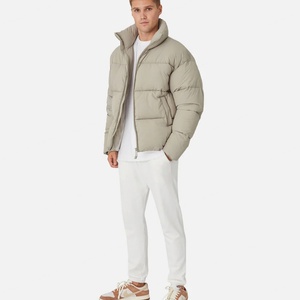 Chaqueta de plumón de nailon 700 de alta calidad, plegable y compactable, con relleno de poliéster aterciopelado, teñida a medida, talla grande, tipo parka. - Product Image 6