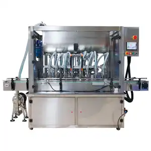 Riempitrice automatica di liquidi ad alta precisione da 50-1000ml per sigillatrice e confezionatrice per succhi/bevande/acqua