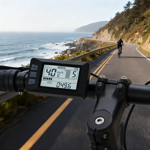 Nhà máy sản xuất bán buôn Nhà máy cung cấp LCD Xe đạp điện hiển thị màn hình màu hiển thị p3h E xe đạp LCD hiển thị - Product Image 1