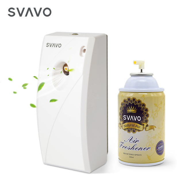 Automatic Air Freshener Dispenser, Timer Spray Wall Mounted, Easy Installation & Use, Battery Operated for Bathroom Toilet