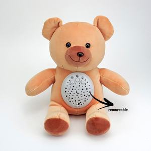 Appareil intelligent de santé: Machine à bruit blanc de 70 sons dans un animal en peluche doux <span class=keywords><strong>pour</strong></span> <span class=keywords><strong>dormir</strong></span> - Product Image 2