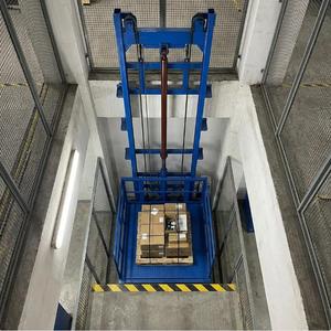 Elevador de Carga Económico de 1m*1m con Capacidad de Carga de 1000 kg, Elevador de Carga Pequeño, <span class=keywords><strong>Precio</strong></span> de Elevador de Carga de <span class=keywords><strong>2</strong></span> y 3 Pisos, Elevador Industrial - Product Image 2