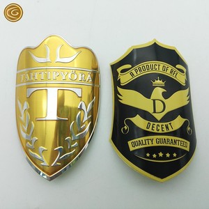 Nhà Máy Giá Rẻ Khung Xe Đạp Phản Quang Sticker Kim Loại Nhôm <span class=keywords><strong>3D</strong></span> Logo Cho Tùy Chỉnh Xe Đạp Stickering Thiết Kế - Product Image 3