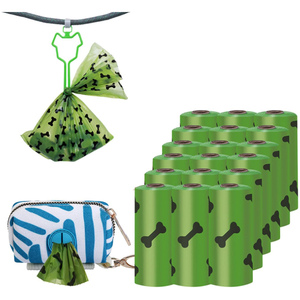 EPI Degrade Poo Bags Les chiens sortent pour ramasser les boîtes de distribution de caca Ramasser les sacs de déchets d'animaux domestiques - Product Image 4