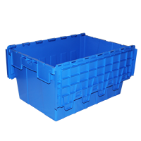 Caisses de transport en plastique recyclables, empilables et emboîtables, taille 600*400*315, pour l'organisation et le stockage en entrepôt