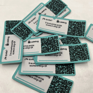 Nfc Chip Patch Woven Labels for Clothing - Product Image 2