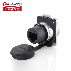 Tùy chỉnh Cáp công nghiệp <span class=keywords><strong>RJ45</strong></span> kết nối không thấm nước IP68 cho chuyển tín hiệu - Product Image 3