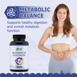 Hot Selling ODM Magnesium Glycinate Capsules Dietary <b>Supplement</b> Support Stress Relief and Support Health Movement for Adult - Product Image 4