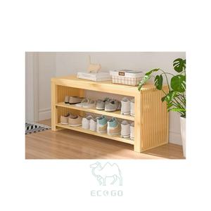 Zapatero de Bambú Moso de 1 Nivel, Organizador de Zapatos Largo y Duradero, Mueble Moderno para Sala de Estar, Banco Zapatero - Product Image 5