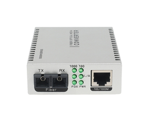 Convertidor de Medios de Fibra Óptica Multimodo/Monomodo de 2 Puertos 10/100/1000M (1110-SCX-O) - Product Image 3