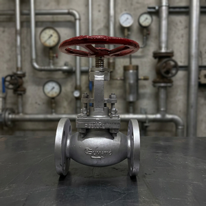 Vanne à soupape à bride en acier moulé, à commande manuelle par volant, pour le contrôle du débit industriel des systèmes d'eau, d'huile et de gaz - Product Image 3