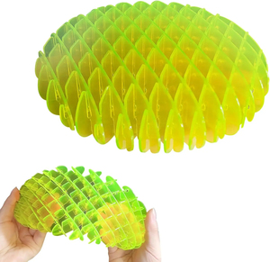 Juguete Antiestrés de Malla Elástica con Forma de Gusano, Pequeño y Decorativo, Fácil de Jugar - Product Image 1