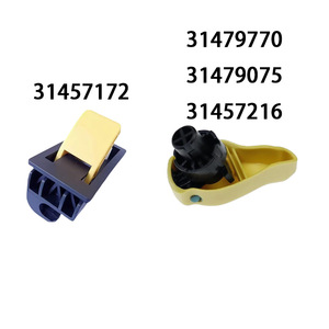 มือจับฝากระโปรงหน้า คันโยกปลดล็อคฝากระโปรงหน้า สำหรับ Volvo XC60 31457172 31479075 พลาสติกสีดำ อะไหล่ทดแทน - Product Image 4