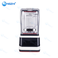 Blender silencieux haute vitesse HENGZHI, blender commercial silencieux, blender insonorisé commercial et blender commercial silencieux pour cafés
