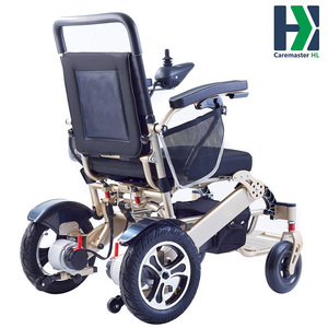 残疾人护理师手摇电动轮椅轻便低价可折叠电动轮椅 - Product Image 2