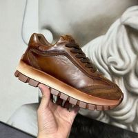 Nouvelles Baskets Décontractées à Lacets pour Hommes Printemps 2025 – Style Rétro Tendance, Chaussures de Sport et de Course avec Design Color-Blocking