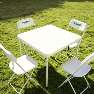Conjunto <span class=keywords><strong>de</strong></span> <span class=keywords><strong>Mesa</strong></span> <span class=keywords><strong>y</strong></span> Silla Plegable Resistente a los Rayos UV, Crea una Experiencia <span class=keywords><strong>de</strong></span> Ocio Conveniente <span class=keywords><strong>para</strong></span> <span class=keywords><strong>Juegos</strong></span> <span class=keywords><strong>de</strong></span> <span class=keywords><strong>Mesa</strong></span> en el Patio <span class=keywords><strong>y</strong></span> Reuniones Informales - Product Image 4