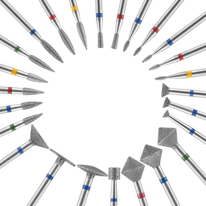 KADS Diamond <b>Nail</b> Drill Bits for Electric <b>Nail</b> Drill Machine Milling Cutter Cuticle Professional Pedicure Remover Gel Polish - Product Image 1