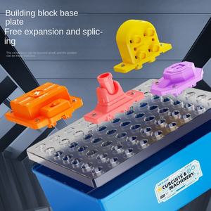 Ensemble de blocs de construction de Circuit électronique pour enfants en plastique physique Science petite expérience Patchwork tutoriel jouet pour garçons - Product Image 4