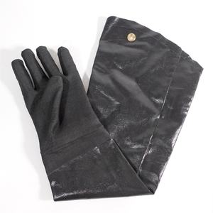 Guantes Largos de Neopreno Negro de 90 cm, Resistentes al Aceite, Ácidos, Químicos, al Calor, al Fuego, Impermeables, Gruesos, Antideslizantes y Arrugados - Product Image 3
