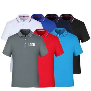 เสื้อโปโลผ้าไหมผสมฝ้ายสำหรับผู้ชาย เสื้อโปโลสำหรับตีกอล์ฟ สั่งทำได้ พิมพ์ลายเต็มตัว ขายส่ง ระบายอากาศได้ดี รับประกันคุณภาพ เสื้อโปโลชาย - Product Image 3