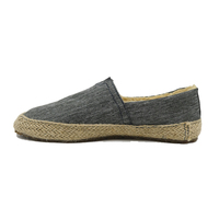 Sandales plates d'été HEVA pour hommes et femmes, chaussures en toile respirantes, confortables et légères, espadrilles