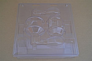 Plaques de plateau en plastique transparentes Pp,Ps Emballage blister de produits ménagers en vrac à vendre - Product Image 2