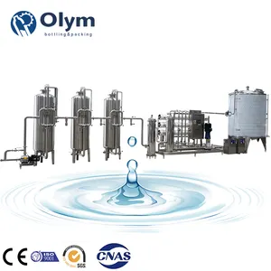 Fábrica de boa qualidade 50T Sistema de purificação de água por Osmose Reversa Puro Tratamento de Água de Resíduos para Água Potável Direta