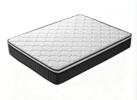 Matelas compressé sous vide peu encombrant, format King, Queen, Twin, Full, matelas hybride à ressorts ensachés pour mobilier de chambre