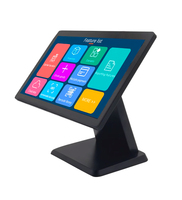 Système de point de vente commercial pour supermarché, écran tactile capacitif noir de 17 pouces RUINAI RN-B17, Windows, Wi-Fi 6, 4G, NFC, thermique