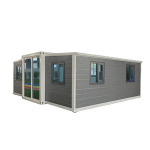 Maison de conteneur portable pliable modulaire personnalisable de 20 pieds et 40 pieds préfabriquée et extensible pour le centre commercial et l'hôtel - Product Image 1