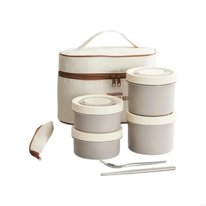 Leakproof Multi Layer Container Set 304 Stainless Steel Construction With Temperature Control - Product Image 1
