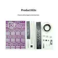 Kit de soudure de composants CMS 300 pièces, carte d'entraînement SMT haute résistance pour compétitions de compétences, formation électronique, PCB Chine