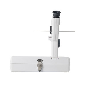 Manual Lensmeter with Adjustable Lens & Metal Clamp Base – White Portable <b>Optic</b> <b>Instrument</b>, Aist <b>Optics</b> - Product Image 5