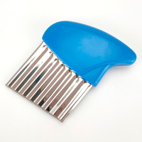 Mandoline manuelle en acier inoxydable, coupe-frites écologique, coupe-légumes ondulé pour pommes de terre et oignons