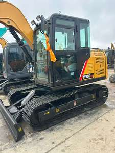 Excavatrice sur chenilles multifonctionnelle d'occasion SANY SY75C Haute efficacité KomatsuCATHyundai Excavatrice en bon état à vendre - Product Image 3