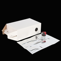 Carafe de service de boissons chaudes et froides LOKYO, distributeur de café jetable, boîte en papier kraft, porte-café