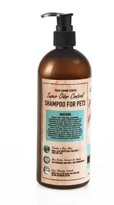 Shampooing parfumé pour chien au jasmin, certifié MSDS, tout naturel, biologique, Super odeur, pour chien