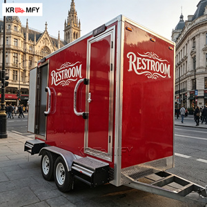 Remolque de Baño Portátil DOT VIN de Lujo, Totalmente Equipado y Duradero para Eventos - Product Image 5