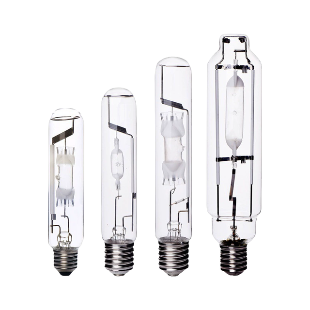 High Brightness 400W Metal Halide Lamp E40 Single Ended 220-240V 5700K Tubular MH Bulb for Industrial Floodlight Fixture
